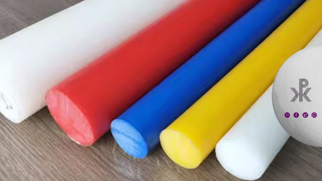 میلگرد پلی اتیلن در رنگهای متفاوت