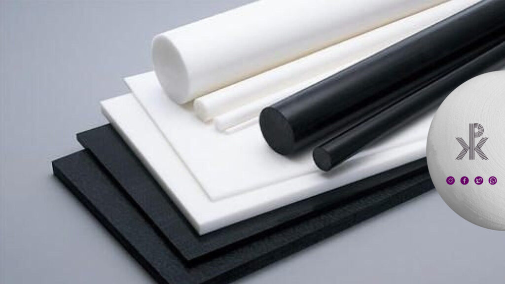 میلگرد و ورق پلی اتیلن سفید و مشکی در ابعاد و ضخامت های متفاوت