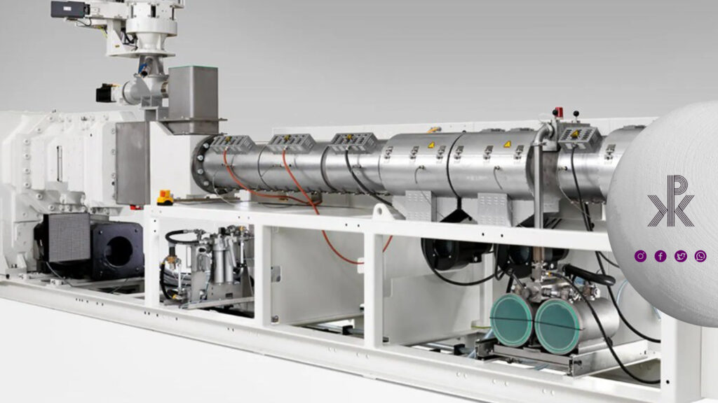 دستگاه اکسترودر تولید میلگرد و ورق های پلیمری