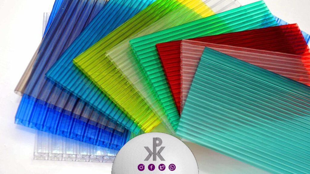 ورق پلی کربنات در رنگ‌های متفاوت و مقاوم به ضربه
