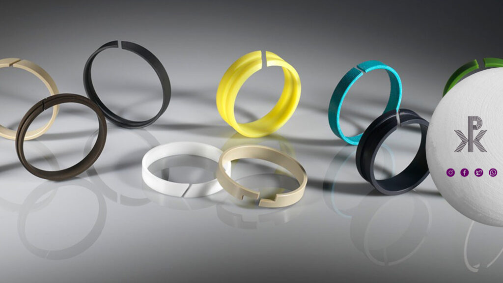 چندین رینگ راهنما تولید شده با متریالهای متفاوت