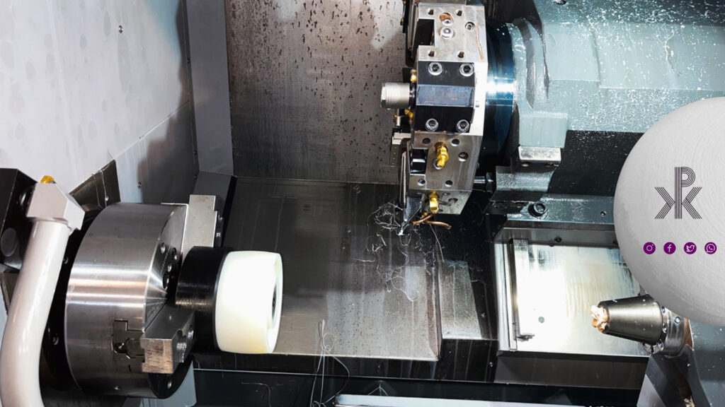 تراش واسط پلی آمید با دستگاه تراش CNC