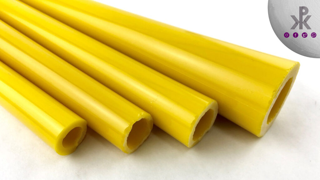 لوله پلی‌آمید روغنی در سایزهای متفاوت