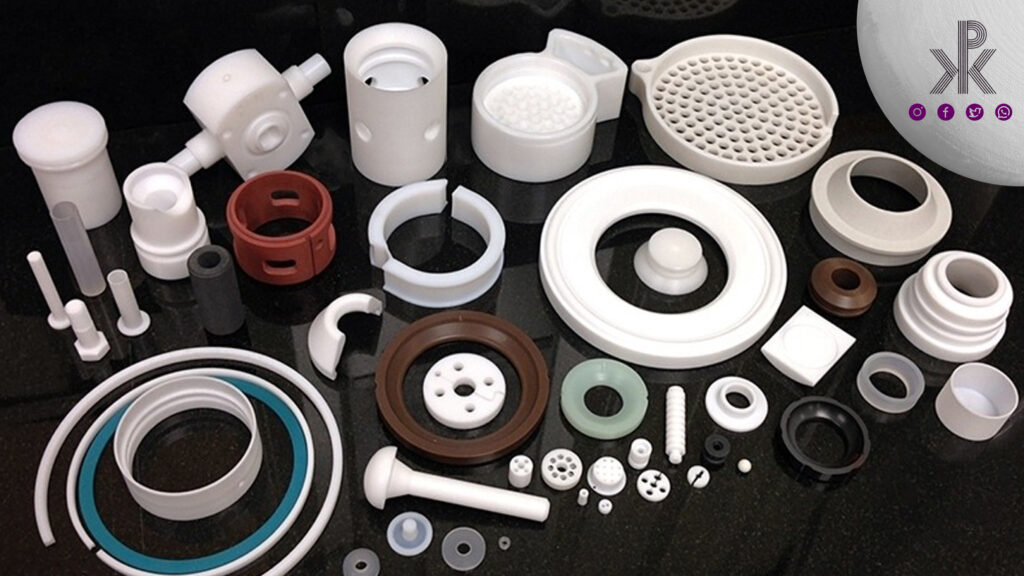 ساخت قطعات صنعتی از میلگرد تفلون پی‌تی‌اف‌ای PTFE