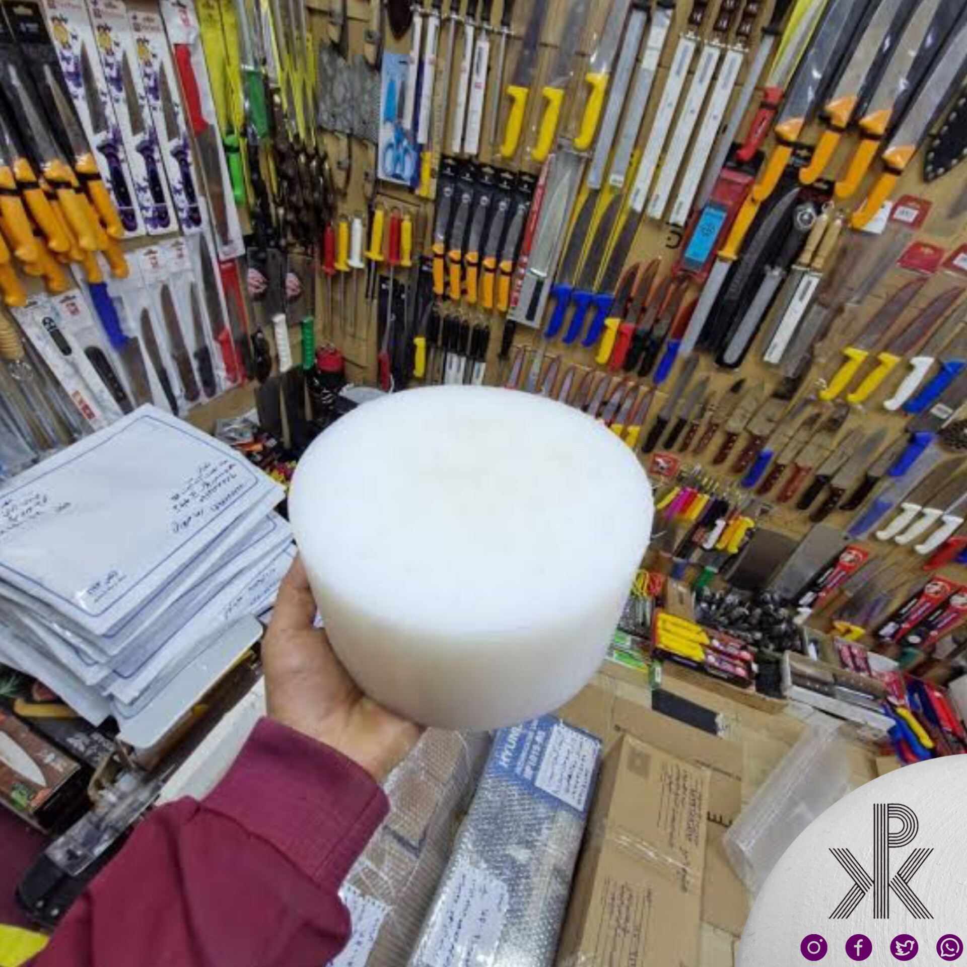 خرید کنده قصابی زیر ساطوری پلی اتیلن HDPE از کارخانه - تولیدکننده پکیلون